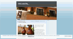 Desktop Screenshot of hotellunata.wordpress.com