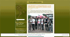 Desktop Screenshot of gapaibintang.wordpress.com