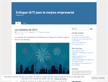 Tablet Screenshot of enfoqueit.wordpress.com