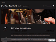 Tablet Screenshot of blogdeesquina.wordpress.com