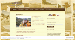 Desktop Screenshot of enbalade.wordpress.com