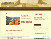 Tablet Screenshot of enbalade.wordpress.com