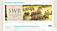 Desktop Screenshot of ancientwargame.wordpress.com