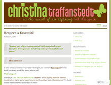 Tablet Screenshot of christinatraffanstedt.wordpress.com