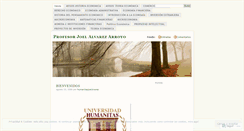 Desktop Screenshot of humanitasjoelalvarez.wordpress.com