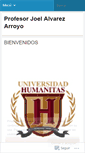 Mobile Screenshot of humanitasjoelalvarez.wordpress.com