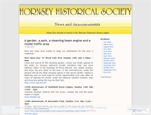 Tablet Screenshot of hornseyhistorical.wordpress.com