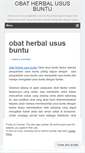 Mobile Screenshot of obatherbalususbuntuu.wordpress.com
