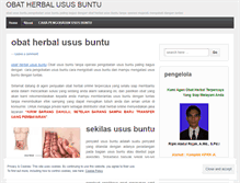 Tablet Screenshot of obatherbalususbuntuu.wordpress.com