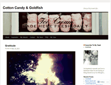 Tablet Screenshot of cottoncandyandgoldfish.wordpress.com
