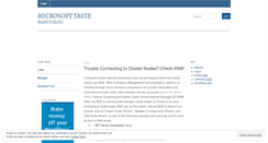 Desktop Screenshot of mcselles.wordpress.com