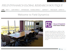 Tablet Screenshot of fielddynamics.wordpress.com