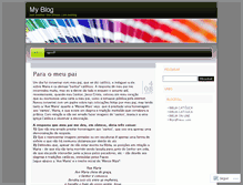 Tablet Screenshot of amimrevelado.wordpress.com