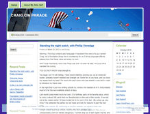 Tablet Screenshot of craigonparade.wordpress.com