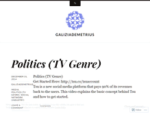 Tablet Screenshot of galiziademetrius.wordpress.com
