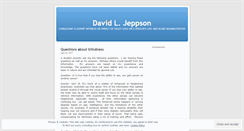 Desktop Screenshot of djeppson.wordpress.com