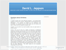 Tablet Screenshot of djeppson.wordpress.com