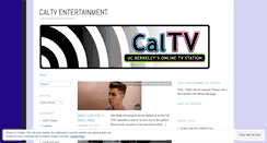 Desktop Screenshot of caltventertainment.wordpress.com