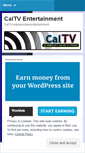 Mobile Screenshot of caltventertainment.wordpress.com