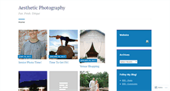 Desktop Screenshot of aestheticphoto.wordpress.com