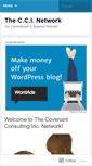 Mobile Screenshot of ccinetwork.wordpress.com