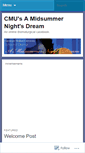 Mobile Screenshot of amidsummerscasebook.wordpress.com