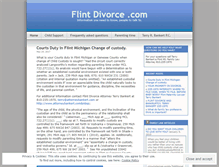 Tablet Screenshot of flintdivorce.wordpress.com