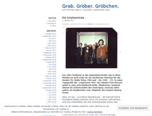 Tablet Screenshot of groebchen.wordpress.com