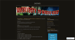 Desktop Screenshot of botandhack.wordpress.com