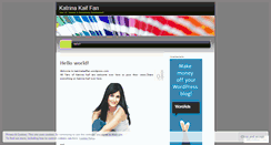 Desktop Screenshot of katrinakaiffan.wordpress.com