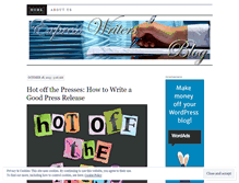 Tablet Screenshot of expresswriterteam.wordpress.com