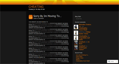 Desktop Screenshot of cheatingway2.wordpress.com