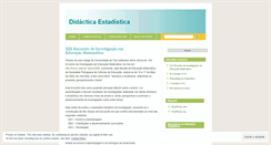 Desktop Screenshot of didacticaestadistica.wordpress.com