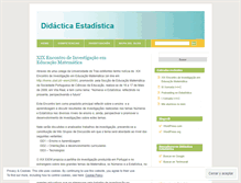 Tablet Screenshot of didacticaestadistica.wordpress.com