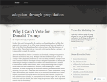 Tablet Screenshot of adoptionthroughpropitiation.wordpress.com