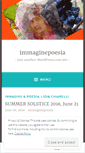 Mobile Screenshot of immaginepoesia.wordpress.com