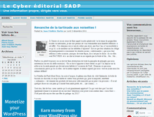 Tablet Screenshot of cybereditorialsadp.wordpress.com