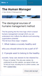 Mobile Screenshot of humanmanager.wordpress.com