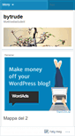 Mobile Screenshot of bytrude.wordpress.com