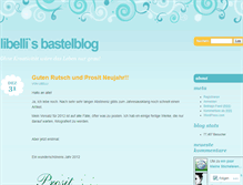 Tablet Screenshot of bastelblog.wordpress.com