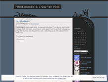 Tablet Screenshot of filletgumbo.wordpress.com