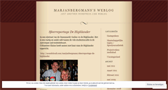 Desktop Screenshot of marjanbergmans.wordpress.com