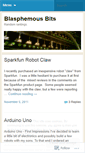Mobile Screenshot of blasphemousbits.wordpress.com