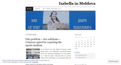 Desktop Screenshot of isabellainmoldova.wordpress.com