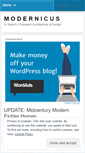 Mobile Screenshot of modernicus.wordpress.com