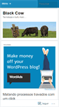 Mobile Screenshot of blackcow.wordpress.com