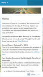 Mobile Screenshot of croplifefoundation.wordpress.com