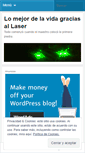 Mobile Screenshot of graciasalaser.wordpress.com