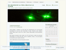 Tablet Screenshot of graciasalaser.wordpress.com