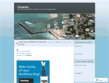 Tablet Screenshot of cinnam0n.wordpress.com